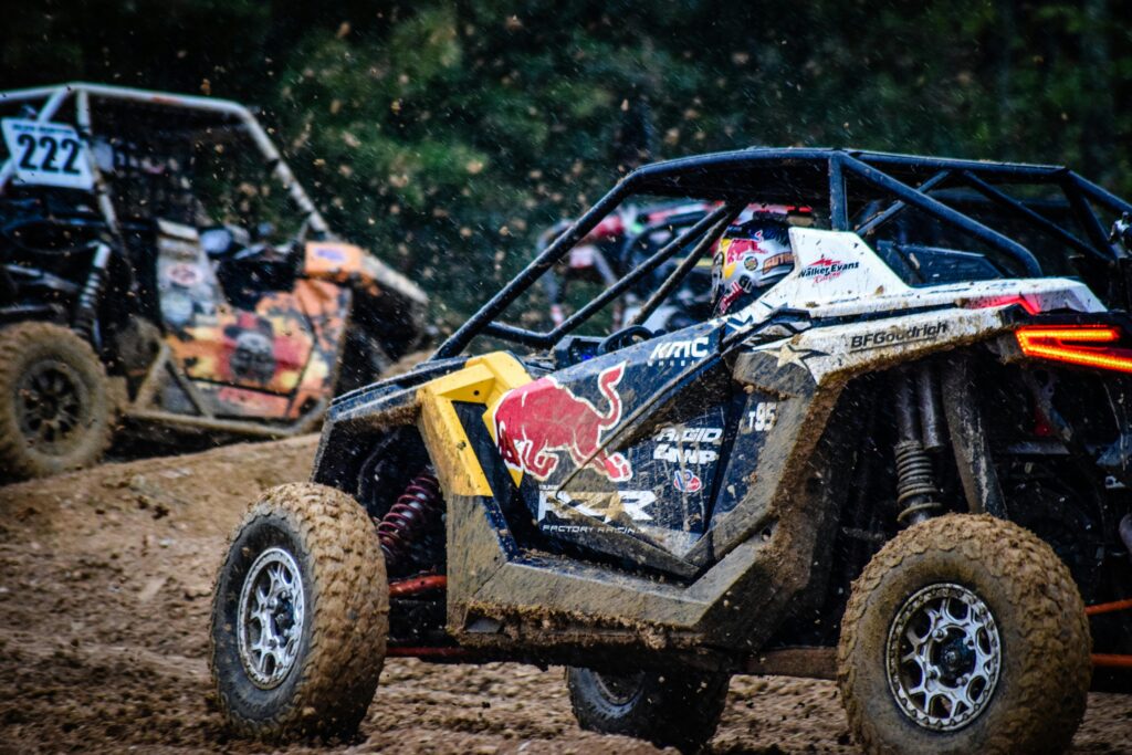 pexels-photo-11488068-11488068 Action-packed off-road buggy race showcasing thrilling maneuvers on a muddy track in Tennessee.